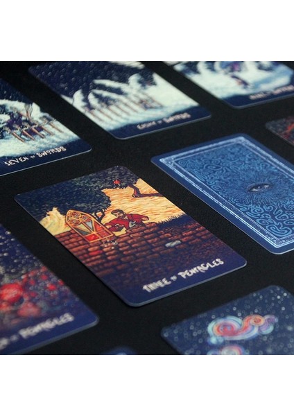 Masa Örtüsü A Tarzı 2021 Yeni Geldi Tarot Nişan Işık Seers Acemi Kartı Deste Masa Oyunu Tarot Elektronik Manuel ile (Yurt Dışından) modelleri