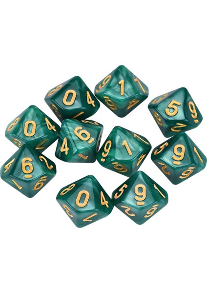 A13 Stili World Of Darkness L5R Game Için 10 D10 Zar Seti (Yurt Dışından)