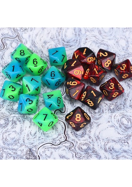 A13 Stili World Of Darkness L5R Game Için 10 D10 Zar Seti (Yurt Dışından) modelleri