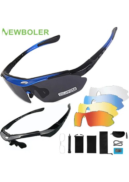 3 Lensli Mavi Stil Newboler 2 Çerçeve Polarize Bisiklet Güneş Gözlükleri Doğa Sporları Bisiklet Gözlükleri Erkek Kadın Bisiklet Güneş Gözlüğü Gözlük Gözlük 5 Lens (Yurt Dışından) fiyatları