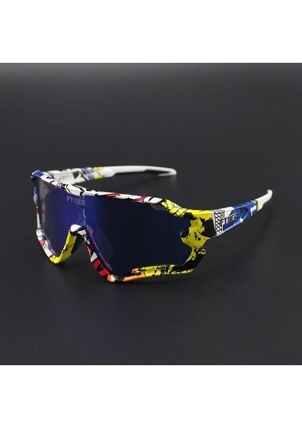 No.1 Tarzı Sagan Bisiklet Gözlükleri Bisiklet Güneş Gözlüğü Erkekler ve Kadınlar Için Bicicleta Gafas Ciclismo Bisiklet Gözlükleri Bisiklet Güneş Gözlüğü 4lens (Yurt Dışından)