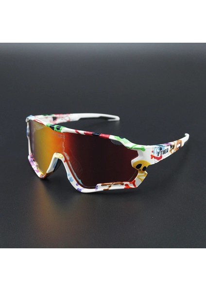 No.1 Tarzı Sagan Bisiklet Gözlükleri Bisiklet Güneş Gözlüğü Erkekler ve Kadınlar Için Bicicleta Gafas Ciclismo Bisiklet Gözlükleri Bisiklet Güneş Gözlüğü 4lens (Yurt Dışından)