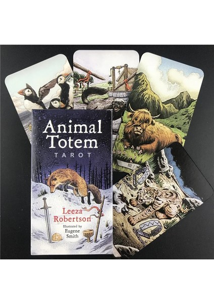 78 Adet TT22 Tarzı Yeni Hayvan Totem Tarot Kartları Komik Masa Oyunu Tarot Güverte Kart Oyunları Oyunu Yetişkinler Kartları Oyunu Rehberlik (Yurt Dışından) fiyatları