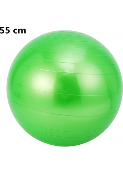 YEŞIL55CM Tarzı Fitness Sporları Yoga Topları Bola Pilates Spor Salonu Denge Topu Egzersiz Egzersizi Spor Salonu Ev Eğitimi Masaj Dengesi Fitball Ekipmanları (Yurt Dışından)