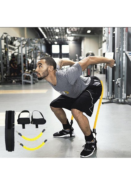 Yeşil Stil Fitness Sıçrama Eğitmeni Ip Direnç Bandı Basketbol Tenis Koşma Zıplama Bacak Gücü Çeviklik Antrenman Kayış Ekipmanı (Yurt Dışından) fiyatları