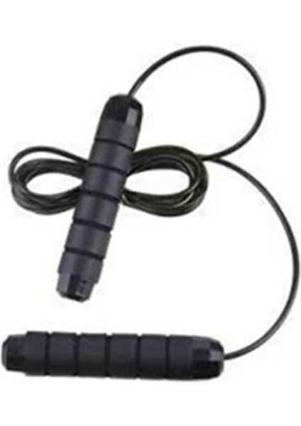 Siyah Stil Çelik Tel Atlama Ipi Ev Jimnastik Sporları Rolling Ortable Fitness Ipi Crossfit Ekipmanları Atla Egzersiz Vücut Geliştirme (Yurt Dışından)