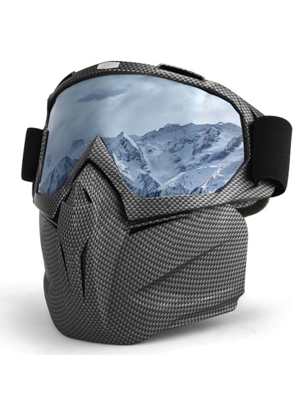 No.1 Tarzı Sıcak Motokros Güneş Gözlüğü Binme Kayak Snowboard Kar Araci Gözlük Maske Kar Kış Kayak Anti-Uv Su Geçirmez Gözlük (Yurt Dışından)