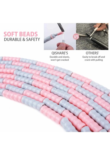 Gösterildiği Gibi Ayarlanabilir Ip Atlama Ipi Boncuklu Ip Atlama Plastik Boncuklu Parçalı Esnek Ip Atlama Ipi Spor Egzersiz Aerobik Egzersiz Ipi (Yurt Dışından) indirimleri