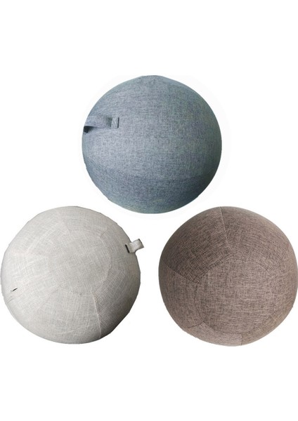 Lacivert 55CM Kapak Stili Kapak Spor Salonu Koruyucu Top Için Koruyucu Spor Halkası Aksesuarları Yoga Alt Yoga Dengesi Fitness ve Premium Egzersiz Topu Egzersiz Koruması (Yurt Dışından) fiyatları