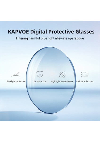 No.1.56 Stili No.1.56 Boyutu KE9408 Miyopi Hipermetrop Lens Anti Mavi Işık Bisiklet Gözlükleri Özelleştirme Reçine Asferik Lens (Yurt Dışından)