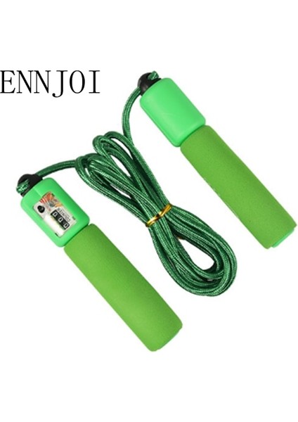 Yeşil Stil Sıcak Satış 3m Tek Örgü Atlama Elektronik Sayma Ip Atlama Ipleri Hızlı Hızlı Fitness Aerobik Atlama Egzersiz Ekipmanları (Yurt Dışından)