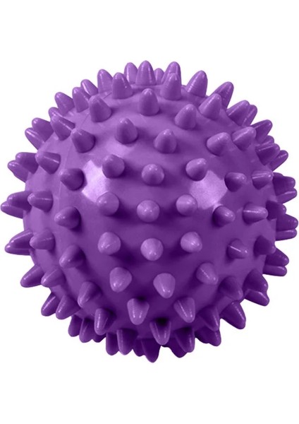 Mor-7cm Tarzı 7cm Pvc Masaj Topu Fitness Tüm Vücut Akupunktur Noktası Derin Kas Gevşeme Fasya Topu Kol El Ayak Masajı Dikenli Top (Yurt Dışından)
