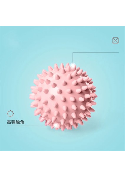 Mor-7cm Tarzı 7cm Pvc Masaj Topu Fitness Tüm Vücut Akupunktur Noktası Derin Kas Gevşeme Fasya Topu Kol El Ayak Masajı Dikenli Top (Yurt Dışından) modelleri