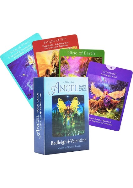 Melek Tarot Kartları Stili Yeni Tarot Kartları Oracle Rehberlik Kehanet Kader Tarot Güverte Ingilizce Aile Hediyesi Için Oyun Kartı Oyunu Eğlence (Yurt Dışından)