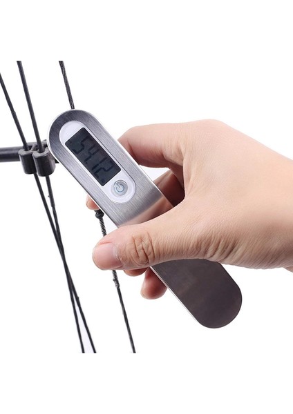 Okçuluk Yüksek Hassasiyetli Lbs Dijital Enstrüman Test Aracı Okçuluk Bileşik Olimpik Yay Ölçeği Elektrikli Dijital Dinamometre (Yurt Dışından)