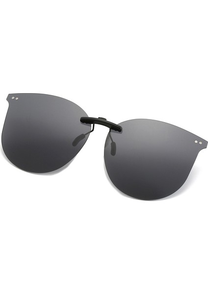 No.1 Tarzı Yeni Araba Sürücü Gözlükleri Anti-Uva Uvb Polarize Güneş Gözlükleri Sürüş Gece Görüş Lens Klipsi Güneş Gözlüğü Iç Aksesuarları (Yurt Dışından)