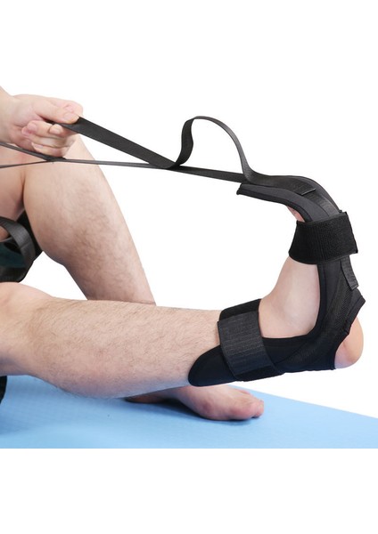 Yoga Bacak Sedye Stili Yoga Bacak Sedyesi Esneklik Germe Kayışı Fitness Spor Germe Bandı Bale Jimnastik Antrenörü Bacak Germe Kemeri (Yurt Dışından)