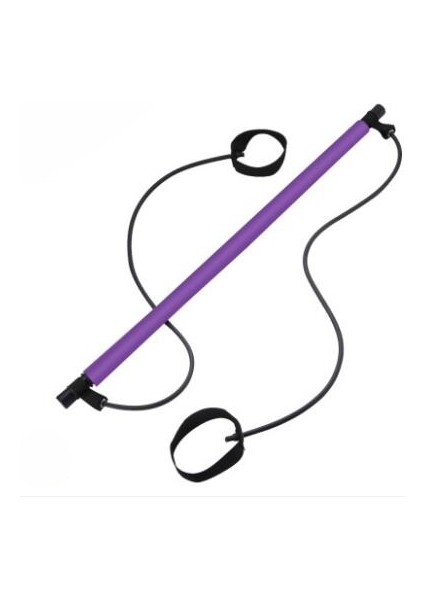 Mor Tarzı Yoga Direnç Bantları Pilates Sopa Vücut Geliştirme Crossfit Spor Salonu Kauçuk Tüp Elastik Bantlar Fitness Ekipmanları Eğitim Egzersiz (Yurt Dışından)