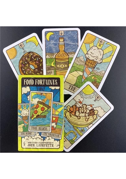 78 Adet TT12 Tarzı Yeni 78 Resimli Yiyecek ve Içecek Kartları Tarot Koleksiyonu Yiyecek Falları Mistik Güverte Masa Oyunları Yaratıcı Kehanet (Yurt Dışından) fiyatları