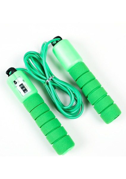 G3-4 Stili Çok Fonksiyonlu Profesyonel Sayma Ip Atlama Ipi Yetişkin Unisex Ayarlanabilir Desen Spor Ipi Taşınabilir Fitness Ekipmanları Yeşil (Yurt Dışından)