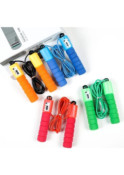 G3-4 Stili Çok Fonksiyonlu Profesyonel Sayma Ip Atlama Ipi Yetişkin Unisex Ayarlanabilir Desen Spor Ipi Taşınabilir Fitness Ekipmanları Yeşil (Yurt Dışından) modelleri