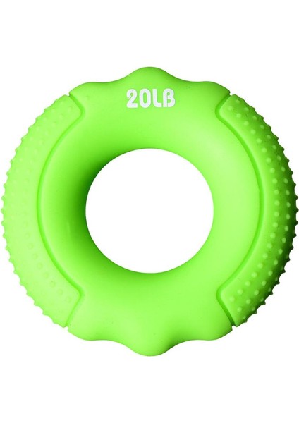 Yeşil Stil Silikon Parmak Tutucu El Direnç Bandı Kavrama Halkası Bilek Sedyesi Parmak Önkol Eğitmeni Pow Egzersiz Karpal Genişletici (Yurt Dışından)