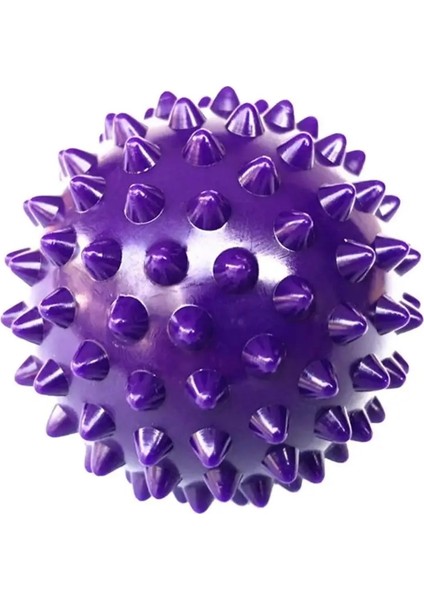 Mor Tarzı 70MM Pvc Dikenli Masaj Yoga Topu Tetik Noktası Spor Fitness El Ayak Ağrısı Kas Relax Topu Sağlıklı Bakım Aracı (Yurt Dışından)