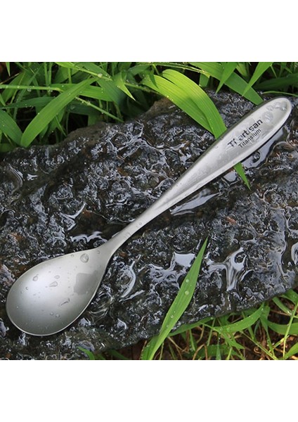 Kaşık Tarzı Tiartisan Titanyum Çatal Kaşık Açık Kamp Için Hafif Sofra Takımı Kaşık Yürüyüş Seyahat Batı Tatlı Çatal (Yurt Dışından) indirimleri