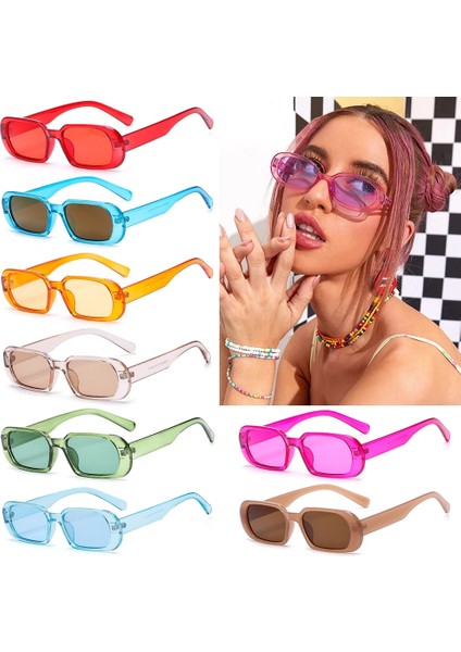 C15 Stili Küçük Çerçeve Güneş Gözlüğü Kadın Moda Oval Güneş Gözlükleri Erkekler Vintage Yeşil Kırmızı Gözlük Bayanlar Seyahat Tarzı Shades UV400 Gözlük (Yurt Dışından) modelleri