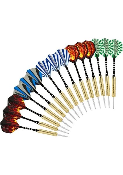 15 Adet Rastgele Stil G Profesyonel Çelik Ucu Dart Alüminyum Şaft Metal Iğneli Sert Dart Butik Dart Seti Dart Aksesuarları (Yurt Dışından) fırsatları