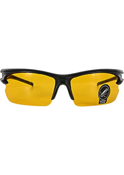 Siyah Sarı Stil UV400 Hd Açık Hava Gözlükleri Erkek Kadın Renkli Spor Koşu Gözlükleri Rüzgar Önleyici Mtb Yol Bisikleti Güneş Gözlüğü Bisikletçi Bisiklet Gözlüğü (Yurt Dışından)