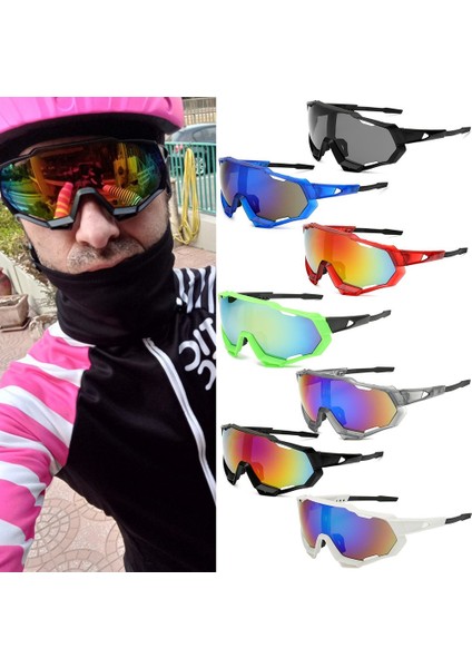 Siyah Sarı Stil UV400 Hd Açık Hava Gözlükleri Erkek Kadın Renkli Spor Koşu Gözlükleri Rüzgar Önleyici Mtb Yol Bisikleti Güneş Gözlüğü Bisikletçi Bisiklet Gözlüğü (Yurt Dışından) fiyatları
