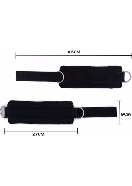 Turuncu Tarzı 1 Çift Direnç Bantları Kablo Makineleri Için 2 Çift D-Halka Ayak Bileği Askıları Ayarlanabilir Neopren Premium Manşet Ev Gym Fitness (Yurt Dışından) modelleri