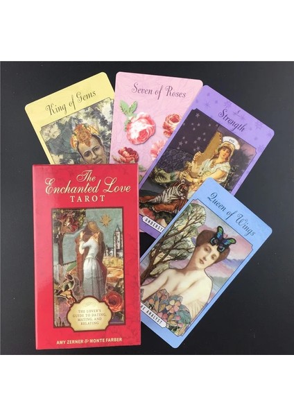 44 Adet TS07 Tarzı Büyülü Aşk Tarot Tüm Ingilizce Oracle Kartları Rehberi Kehanet Parti Oyunu Masa Oyunu Kadın Hediyesi (Yurt Dışından)