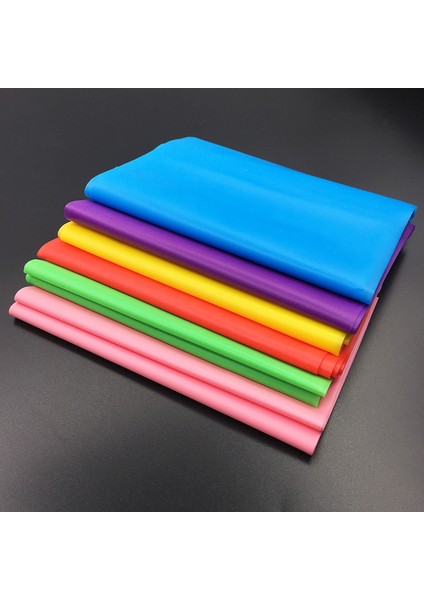 Yeşil Stil 1.2m Elastik Yoga Pilates Kauçuk Streç Egzersiz Bandı Kol Sırt Bacak Fitness Tüm Kalınlıklar Aynı Direnç (Yurt Dışından) modelleri