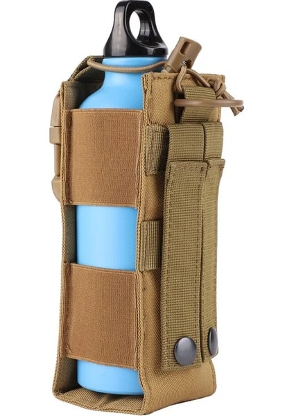 Mc Stili 600D Nylon Water Bottle Pouch Tactical Molle Military Canteen Cover Holster Outdoor Travel Kettle Bag Camp Cooking Supplies Tool (Yurt Dışından) fırsatları