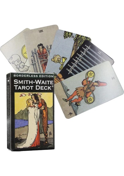 Melek Terapi Tarzı Sınırsız Smith Tarot Kartları Masa Oyunları Yetişkinler ve Çocuklar Için Kehanet Eğlence Masası Oyun Kartı (Yurt Dışından) fiyatları