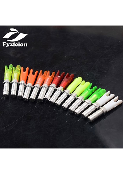 6.2turuncu2 Stili Avcılık Okçuluk Alüminyum Pin Id Karbon Ok Mili Dıy + Ok Cıvata Nocks Boyut L Ok Nock (Yurt Dışından) fiyatları
