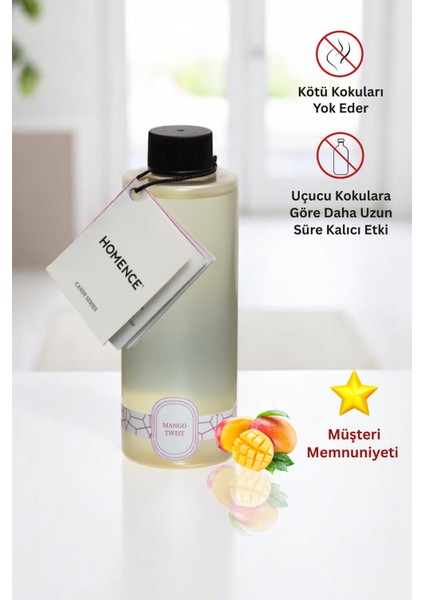 Mango Twist Fresh Mango Yedek Esans Refill Oda Kokusu 200 ml