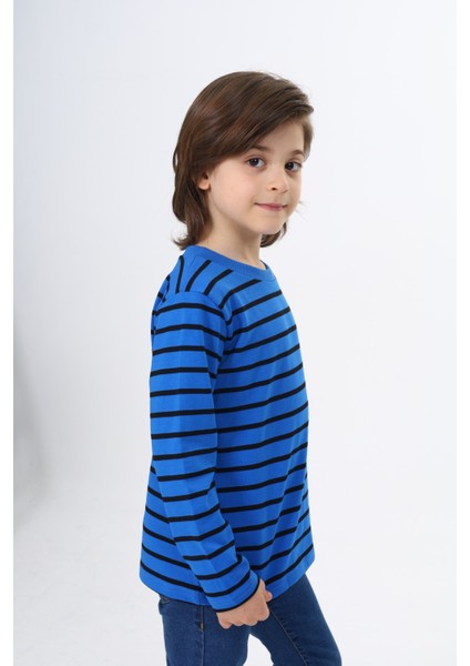 Erkek Çocuk Çizgili Tişört modelleri