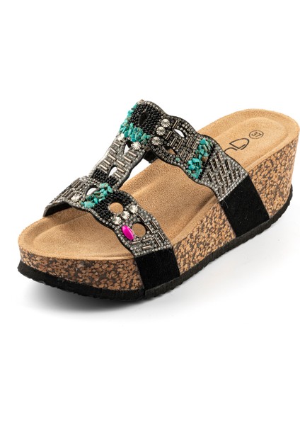 Kadın Terlik 24Y101 Sy Guja Siyah