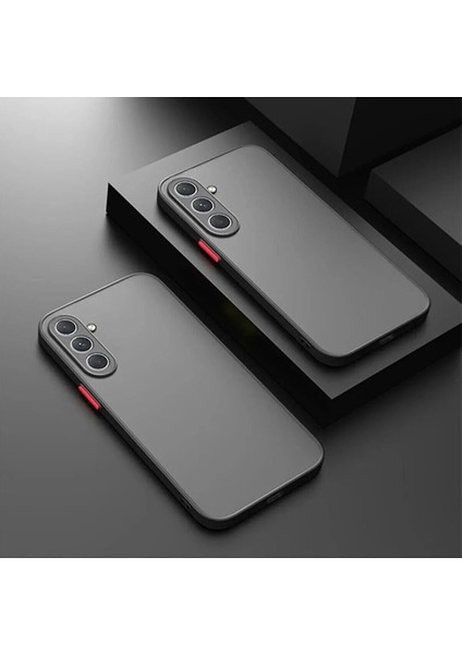 Samsung Galaxy A36 Kılıf Mat Parmak Izi Yapmaz Kamera Korumalı Renkli Tuşlu Sert Silikon Kapak