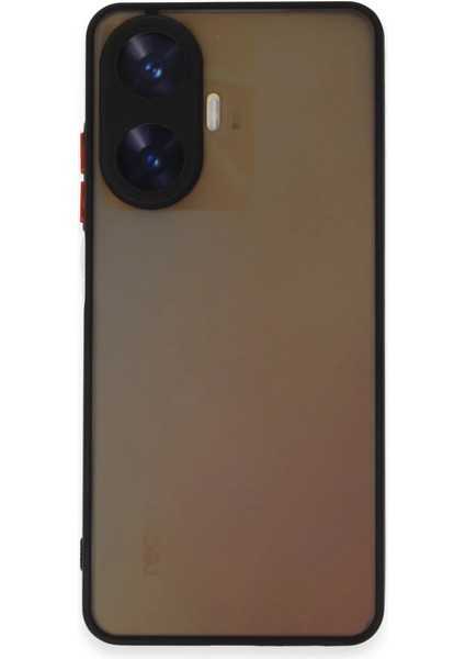 Realme C55 Kılıf Montreal Silikon Kapak - Siyah Yktsn