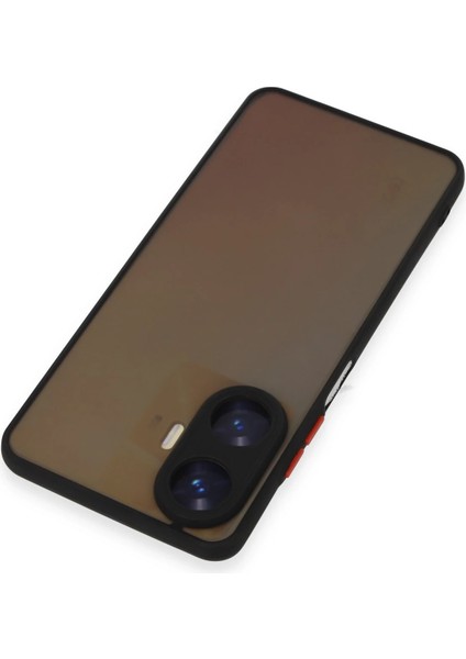 Realme C55 Kılıf Montreal Silikon Kapak - Siyah Yktsn