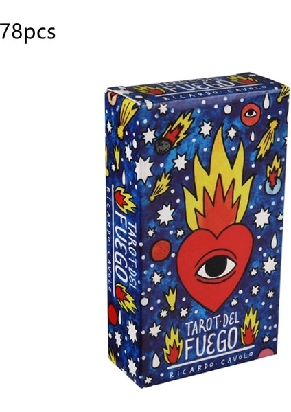 Ateş Tarzı 44 Kart Tarot Kutsal Geometri Aktivasyonları Oracle Deck Kehanet Eğlenceli Aile Partisi Masa Oyunu (Yurt Dışından)