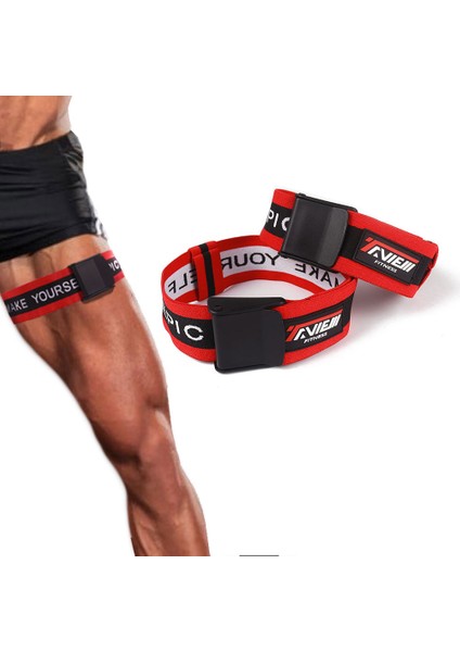 2 Adet Bacak Bantları Stili Fitness Kol Pazı Bacak Uyluk Kas Direnci Oklüzyon Bantları Halter Vücut Geliştirme Kan Akışını Kısıtlama Egzersiz Kayışı (Yurt Dışından)