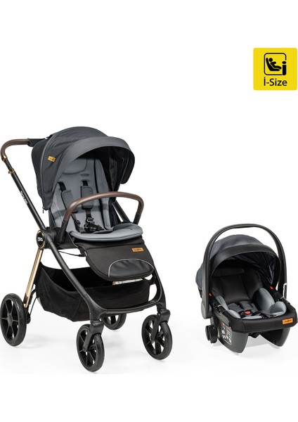 Grouse Travel Sistem Bebek Arabası Gri
