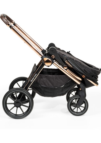 Sparrow Travel Sistem Bebek Arabası Kahverengi fiyatları