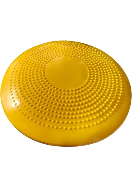 Yeşil Stil Stability Yoga Massage Ball Pad 33CM Yoga Balance Disc Durable Inflatable Cushion Free Hand Pump For Sports Gym Fitness Yoga (Yurt Dışından)