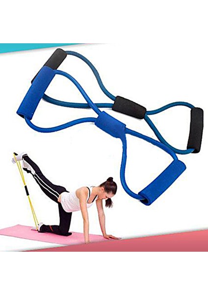 1 Adet Rastgele Stil Fitness Ekipmanları Direnç Bandı Elastik Bant Spor Salonu Egzersiz Eğitimi Yoga Yoga Ipi Lateks Tüp Egzersiz Aleti Vücut Kas Kurtarma (Yurt Dışından)